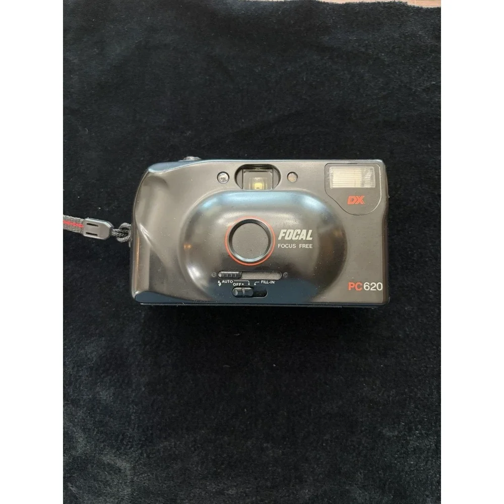 Vintage Focal PC620 35mm Focus‎ Free Film Camera With DX Flash
